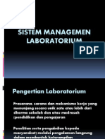 Sistem Managemen Laboratorium