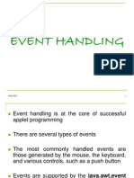 Event Handling Guide for Java Applets