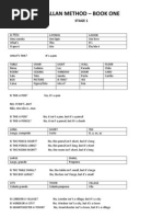 Stage 1 Callan Method Exam Guide | PDF | English Language | Style
