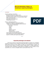 Curs 9 - MARTURIA - Aspecte Psihologice