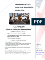 Casy-Msccn: Military-to-Civilian Jobs Network Alliance ™