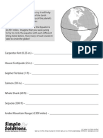 Earth Day Worksheet PDF