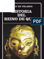 Juan de Velasco La Historia Del Reino de Quito