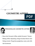 Bab IV Pengenalan Geometri Affine