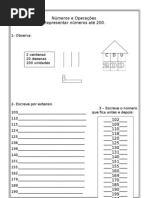 Números Até 200 | PDF