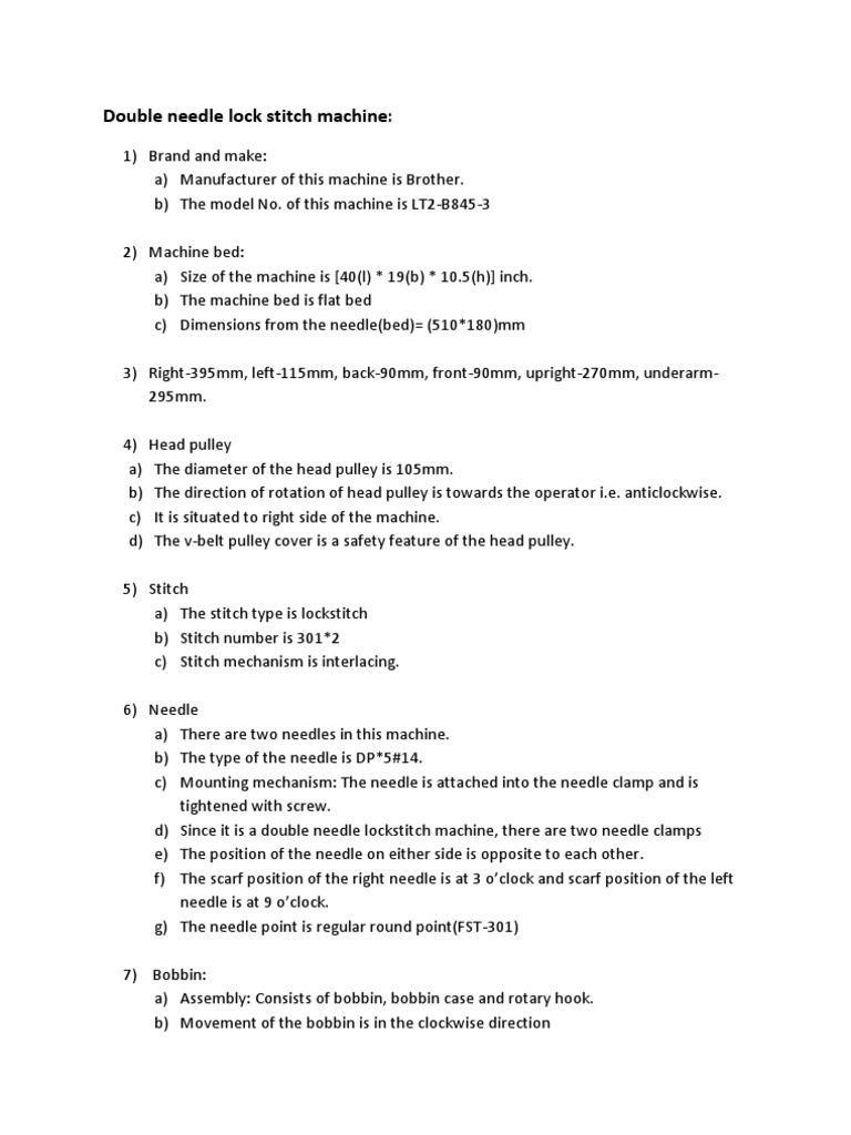 DNLS | PDF | Sewing Machine | Sewing