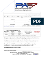 Individual Membership Application: International Defensive Pistol Association