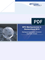 BPO Marktpotential Deutschland 201