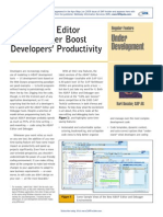 New ABAP Editor and Debugger Boost Developer's Productivity