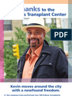 St. Luke's Hospital Transplant Program - English Poster