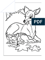 Bambi Coloring Book