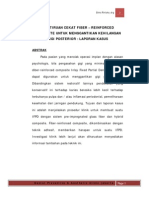 Gigi Tiruan Cekat Fiber - Reinforced Composite Untuk Menggantikan Kehilangan Gigi Posterior: Laporan Kasus