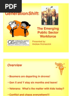 American Society of Public Administration - Generation Shift