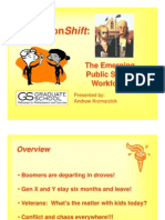 American Society of Public Administration - Generation Shift: The Emerging Federal Workforce