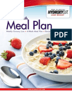Monthly Meal Plan