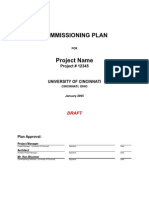 Commissioning Plan Example