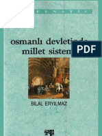 Bilal Eryilmaz Osmanli Devletinde Millet Sistemi (1992)