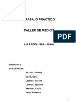 TP Medios La Radio 1980 - 1990 Grupo 5