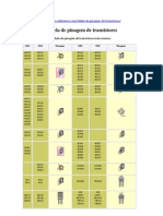 Tabela de Pinagem de Transistores