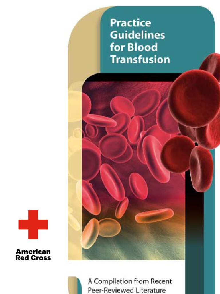 Practical Guidelines Blood Transfusion Transfusión de sangre Plaqueta