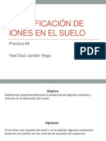 IDENTIFICACIÓN DE IONES EN EL SUELO