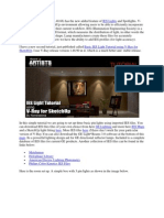 IES Light Tutorial Sketchup