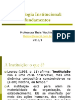AnÃ¡lise Institucional - Fundamentosaula1