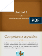 Unidad 1 - Introduccion A La Administracion