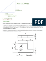 Acotaciones