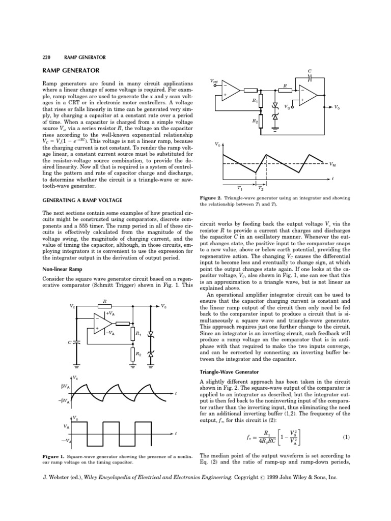 RAMP GENERATOR.pdf Field Effect Transistor Capacitor