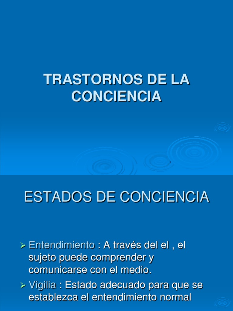 Trastornos de la Conciencia y Coma | PDF | Coma | Cerebro