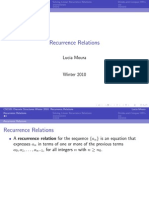 07 Recurrence Relations