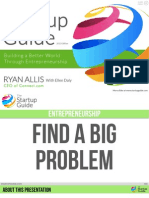 The Startup Guide - Find a Big Problem