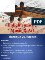 Enlightenment Art and Music