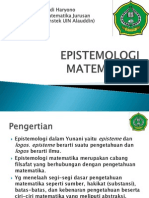 Epistemologi Matematika