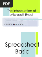Excel 2000 User Guide and Features | PDF | Microsoft Excel | Spreadsheet