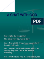 A Chat With GOD