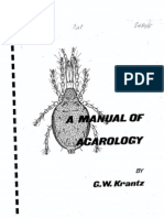 A Manual of Acarology