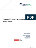01. SpearMC PeopleSoft v9.1 Query Manager SAMPLE