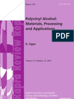 Polyvinyl Alcohol Materials