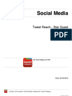 Social Chat with Tweet Reach