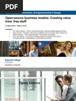 Open Source Business Models - Clarysse