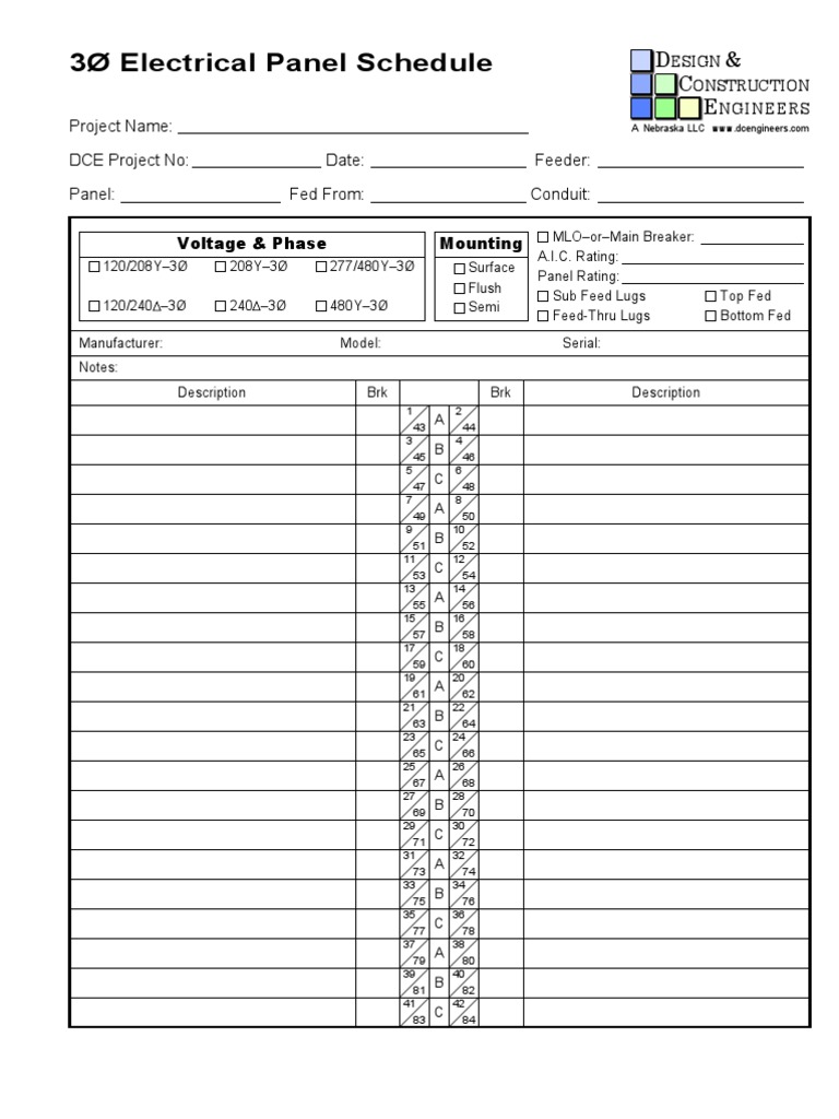 Panel Schedule | PDF