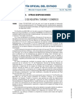 ITC 1607-2009 Puesta en Servicio, Mantenimiento e Inspección