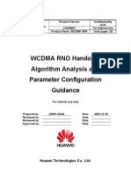2.WCDMA RNO Handover Algorithm Analysis