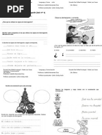 Ficha de Signos de Interrogación y Exclamación