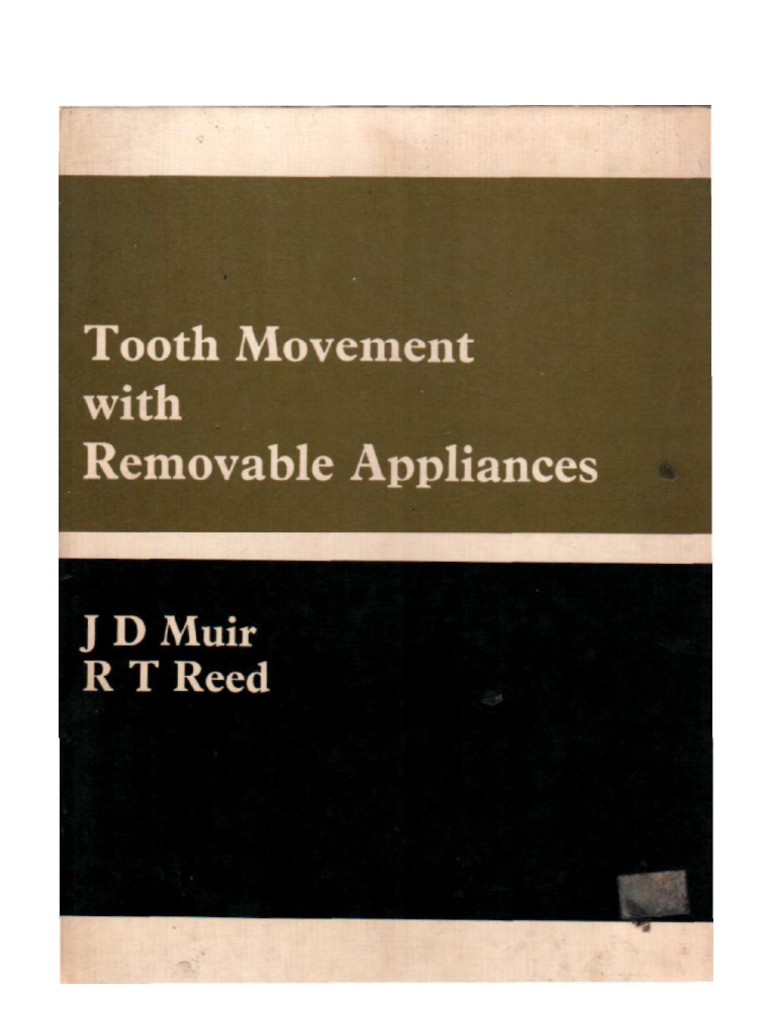 Tooth Movement With Removable Appliances1979 Download Free PDF Tooth Poly(Methyl