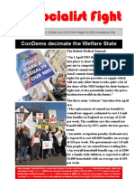 Socialist Fight No 13 ConDems Decimate The Welfare State