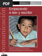 Alfabetización Inicial