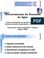 Gerenciamento Demanda-Agua GDA